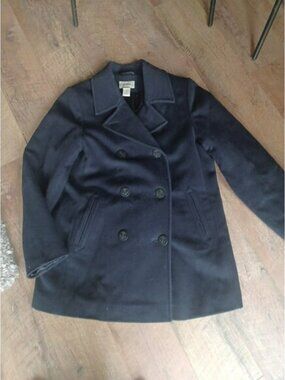 L.L.Bean Wool  jacket womens 12
